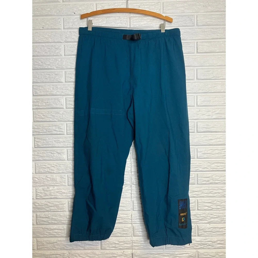 Lafuma Sangar Gore-Tex Pants Mens L Teal Excellent Technical Outdoor Gear